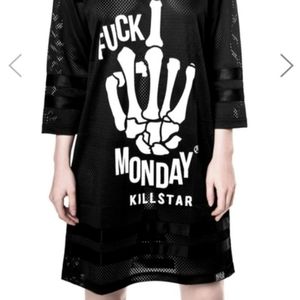 KillStar F@!* Monday Dress S LRG
